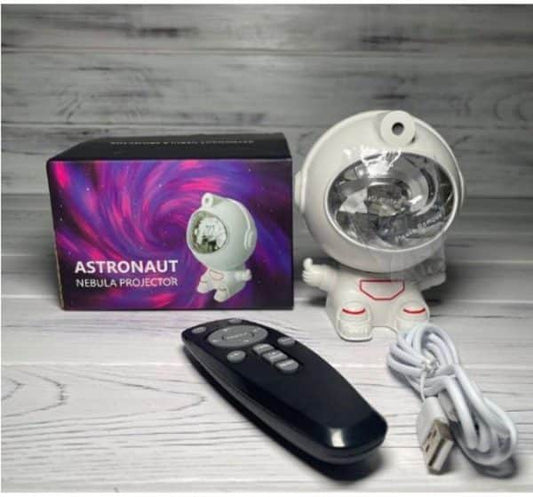 Astronaut Star Projector, Kids Night Light, Nebula Projector Light. Galaxy Bedroom Projector